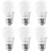 Luxrite A15 LED Light Bulbs 7W (40W Equivalent) 600LM 3000K Soft White Dimmable E26 Base 6-Pack LR21351-6PK